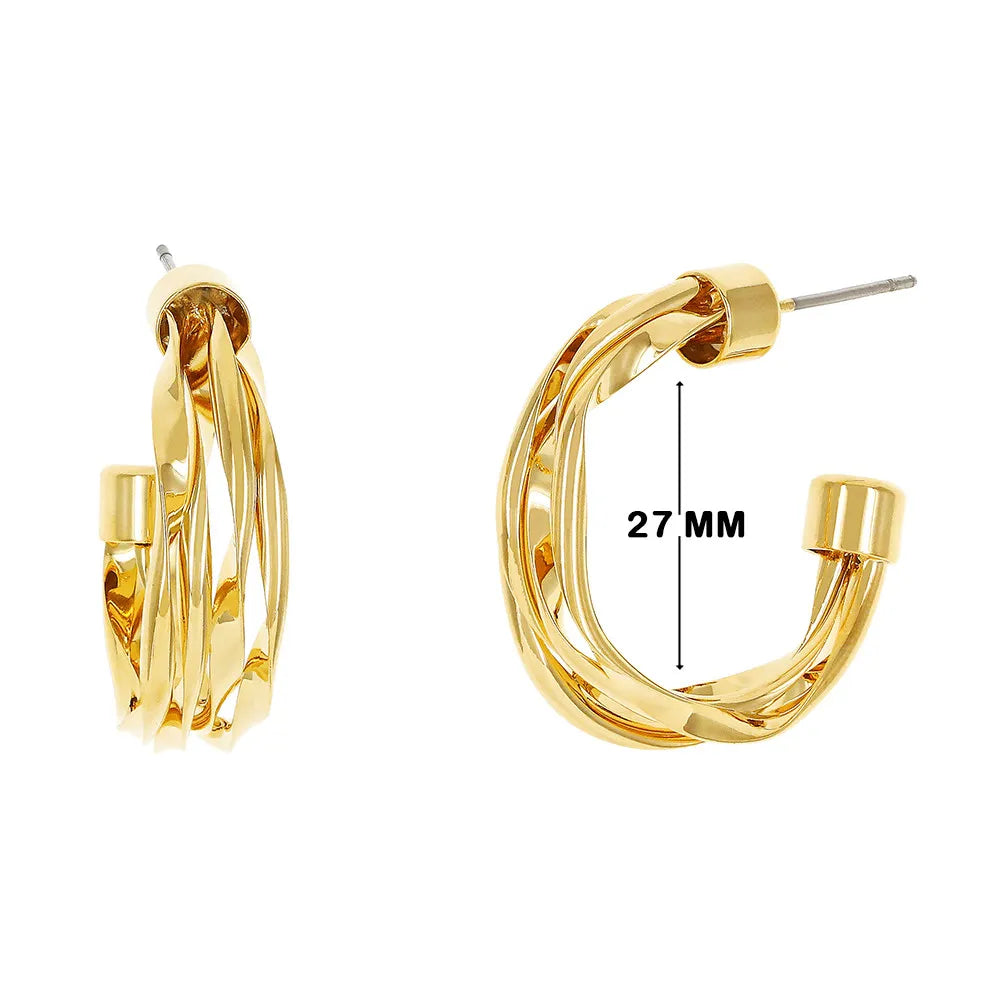 Argola Luma Trançada