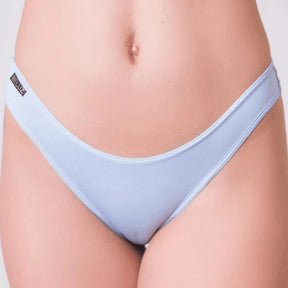 Calcinha confortável levanta bumbum azul